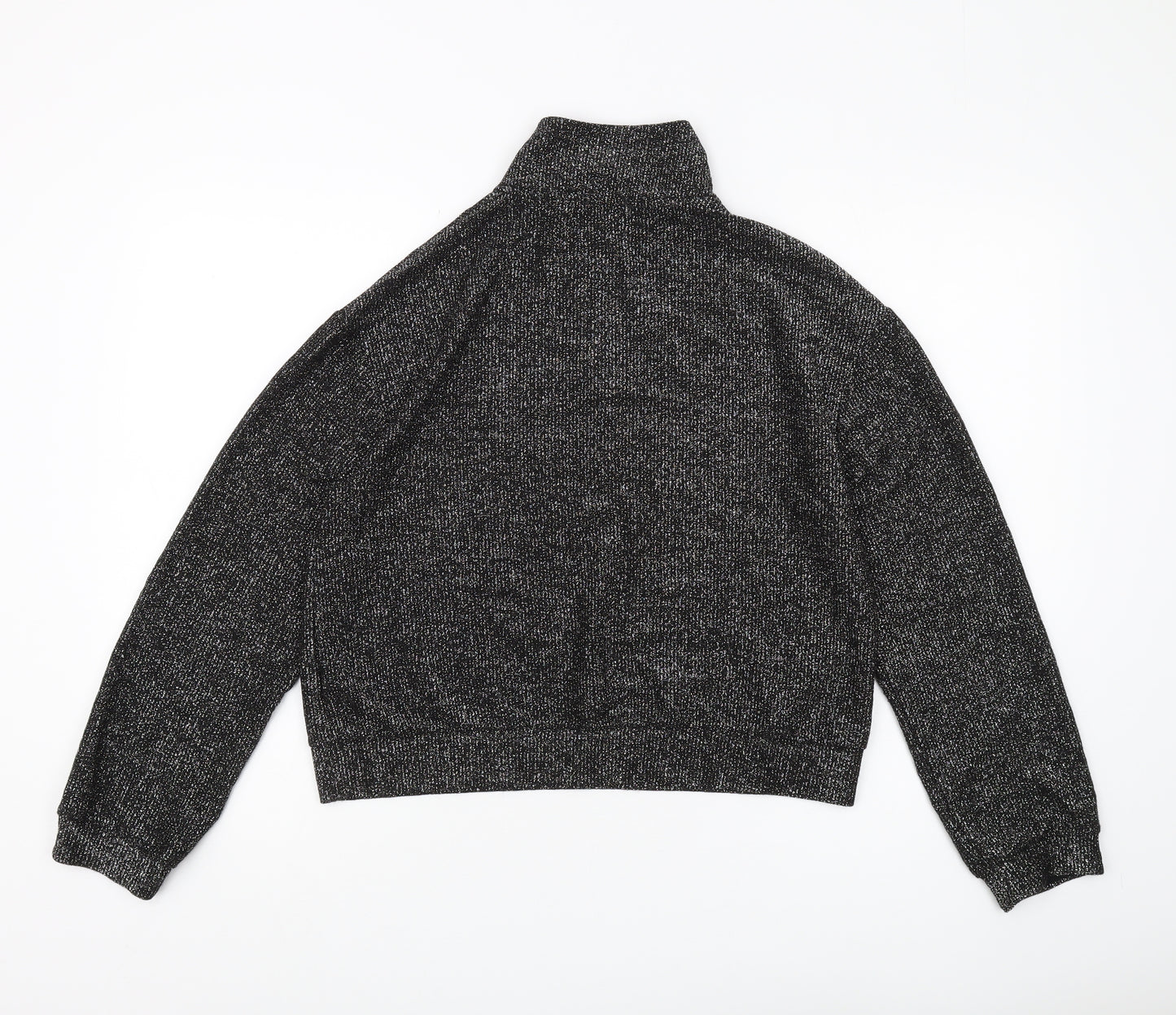 Cooperative Women's Black Cropped Top M