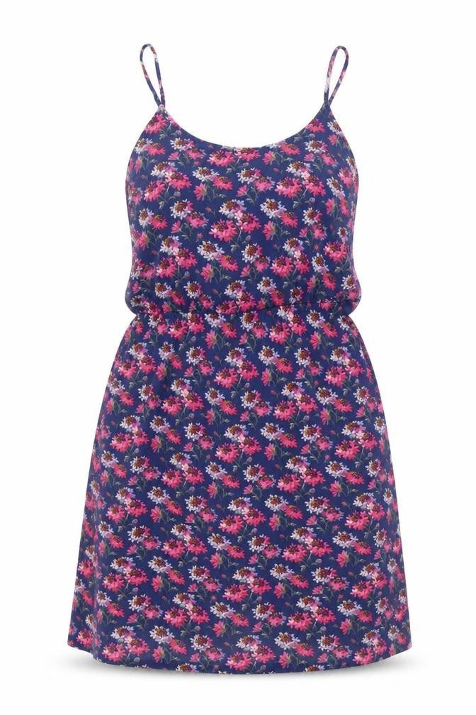 Front view of Oasis Women's Multicoloured Floral Slip Dress M