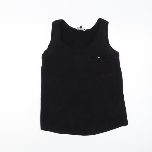 Warehouse Women's Black Tank Top Regular Size 10