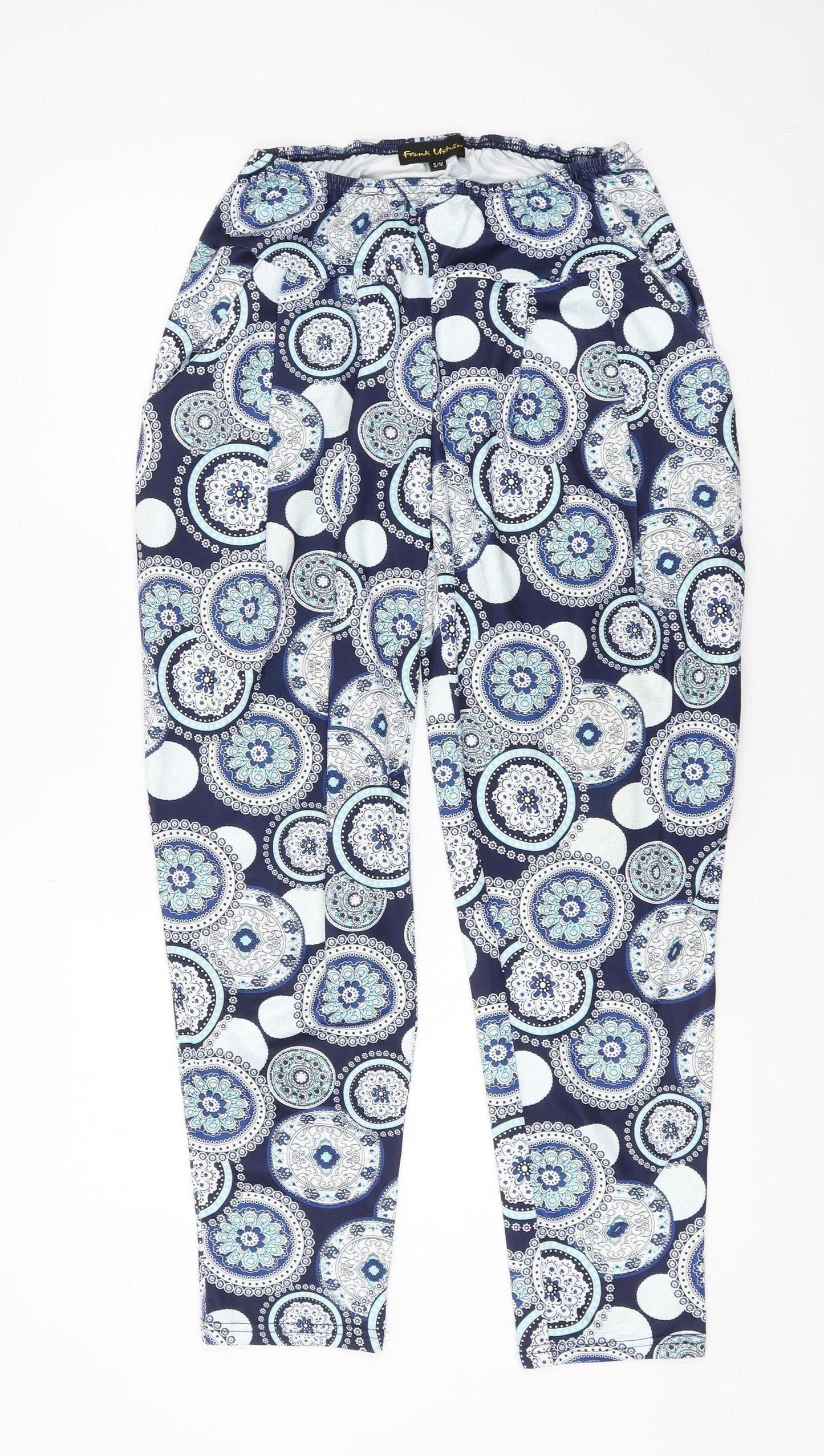 Frank Usher Women's Multicoloured Casual Trousers