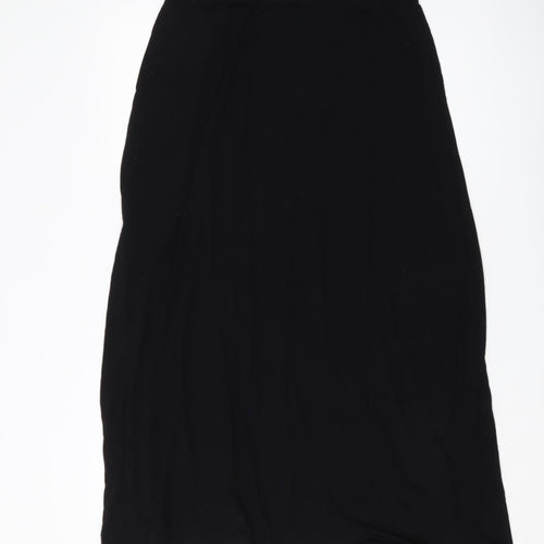 Wallis Women’s Black Midi Straight Skirt, Size M