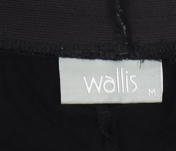 Wallis Women’s Black Midi Straight Skirt, Size M