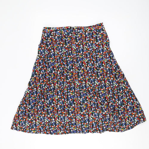 GAP Women's Multicoloured Pleated Skirt S