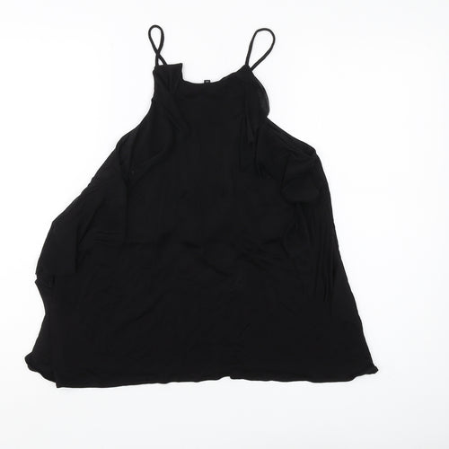 River Island Women's Black Camisole Tank, Size 10
