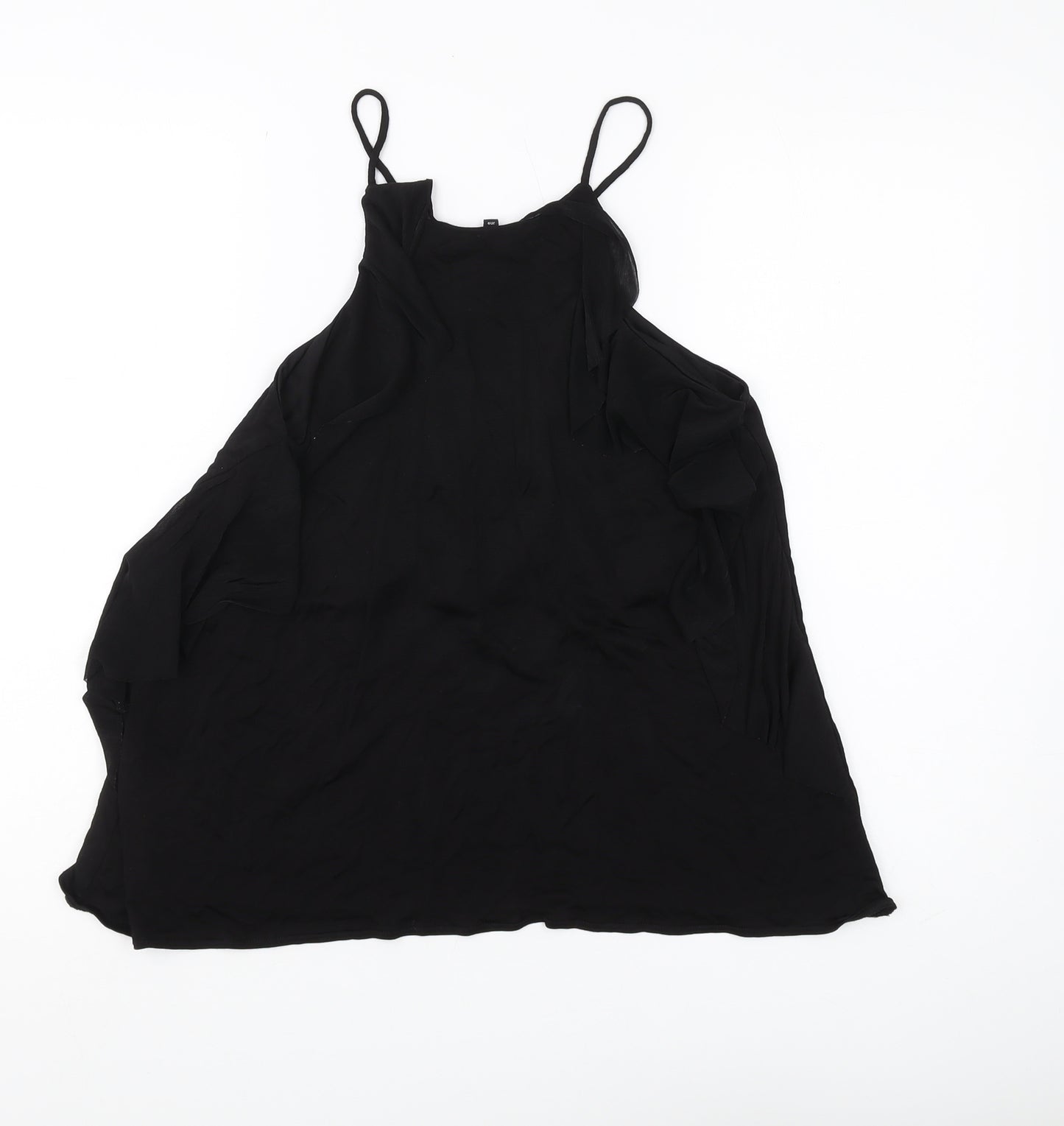 River Island Women's Black Camisole Tank, Size 10