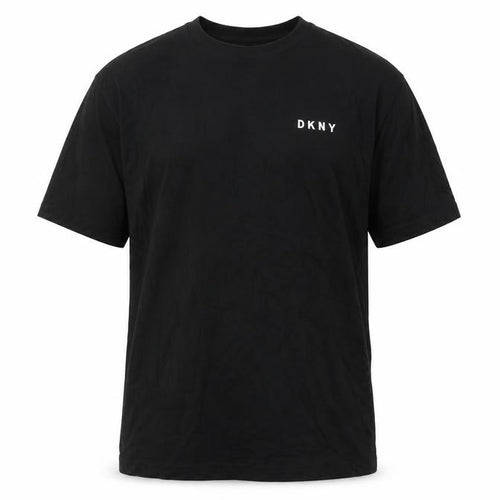 DKNY Men's Black Logo Short Sleeve T-Shirt L