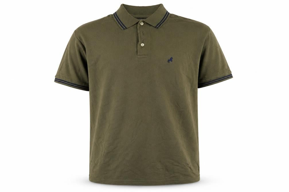 Fashion Union Men's Green Polo XL