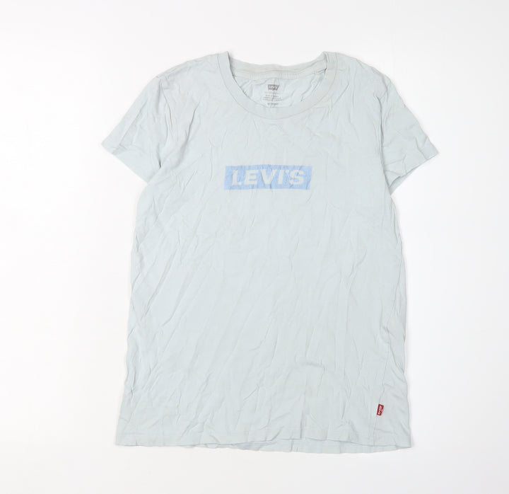 Levi's Women's White XS Jersey Crew Neck T-Shirt