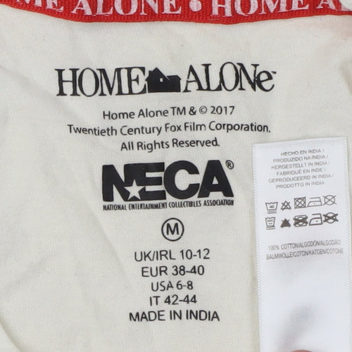 NECA Women Ivory Home Alone Nightshirt M Christmas