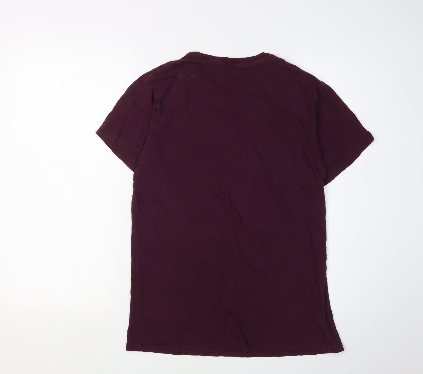 Retro Brand Unisex Purple T-Shirt, Size S, Casual Style