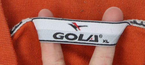 Gola Men's Orange Polo Shirt XL