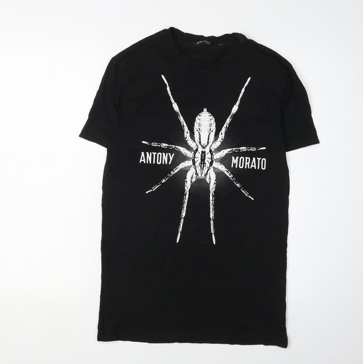 Antony Morato Men's Black Graphic T-Shirt S