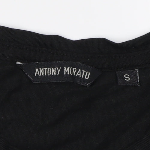 Antony Morato Men's Black Graphic T-Shirt S