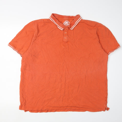 Sth Shore Threads Men's Orange 2XL Polo