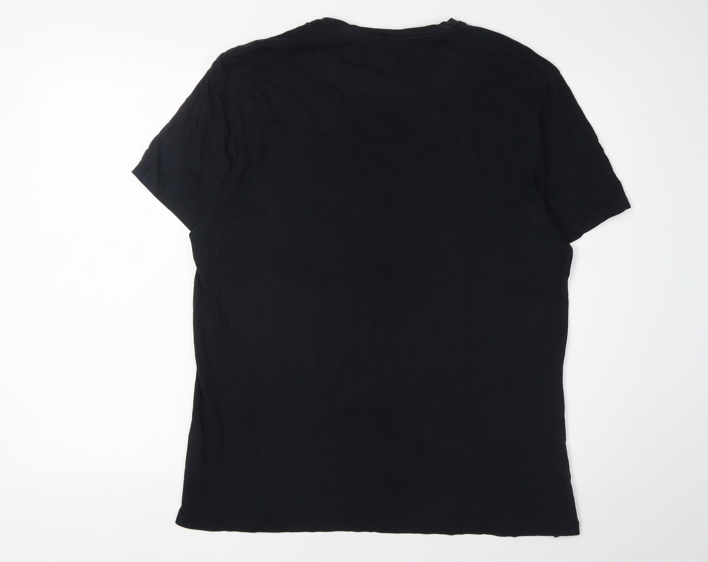 Casual Outfitters Men's XL Black Motorcycle Graphic T-Shirt