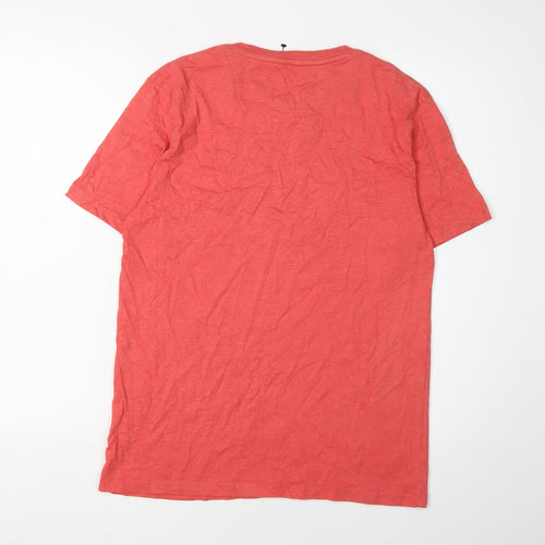 St George By Duffer Men's Red Crew Neck T-Shirt S