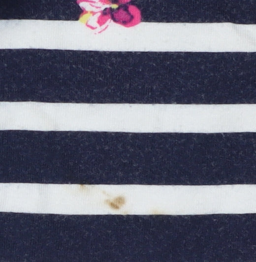 Talbots Women's Multicoloured Striped Floral Tunic