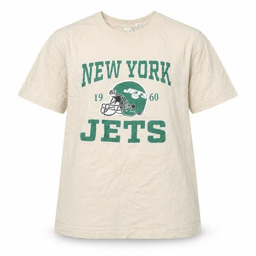 NFL Unisex Beige Crew Neck Short Sleeve T-Shirt