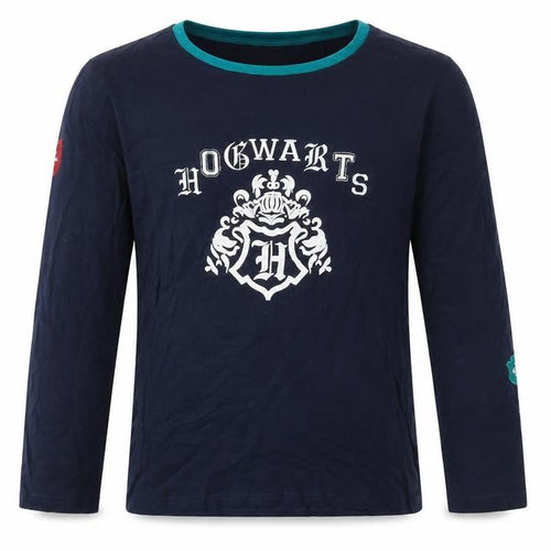 Marks and Spencer Boys Blue Harry Potter Long Sleeve T-Shirt