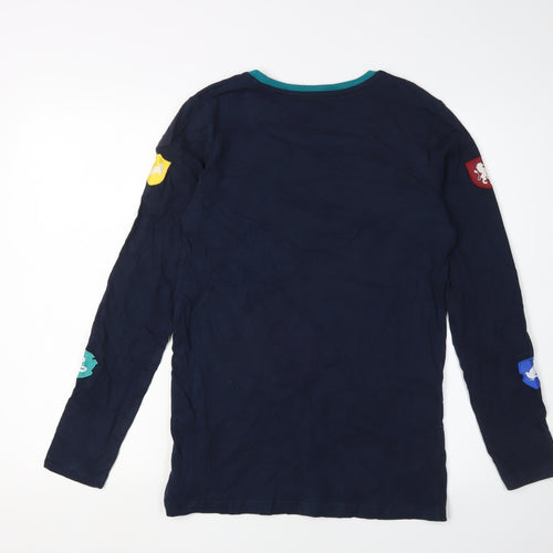 Marks and Spencer Boys Blue Harry Potter Long Sleeve T-Shirt