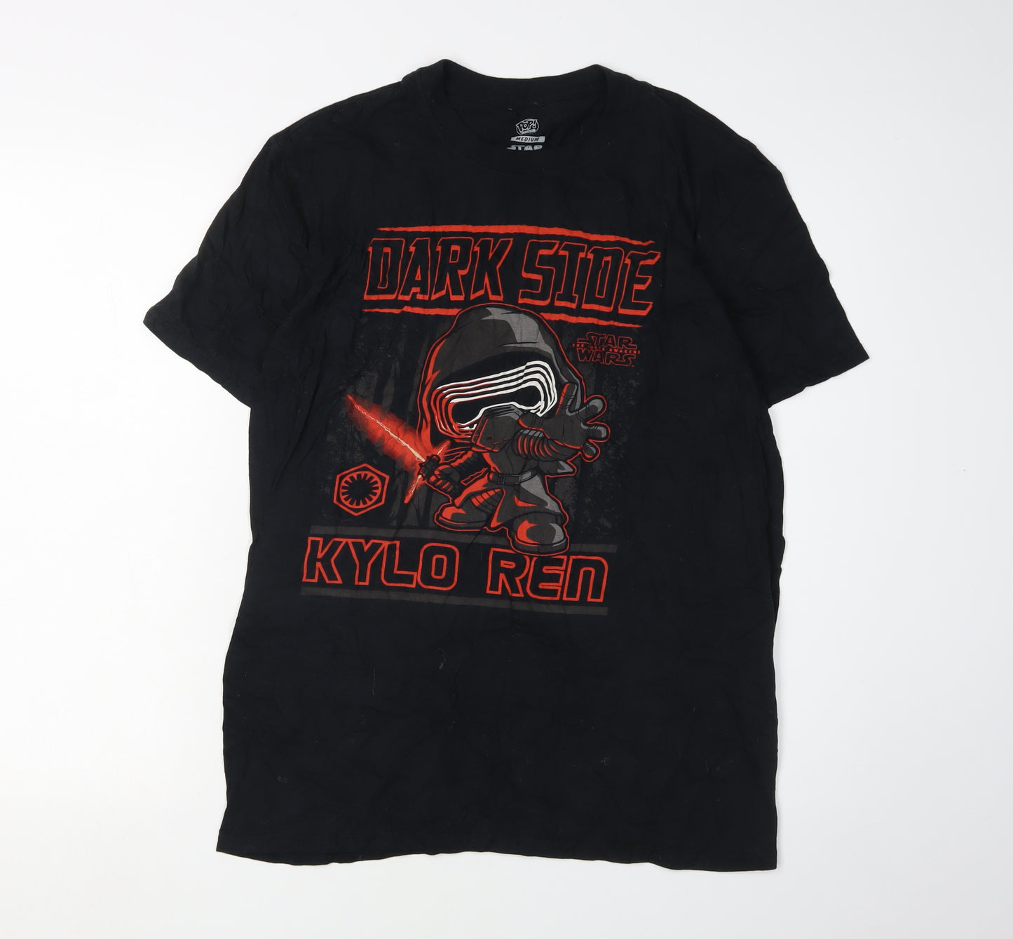 Funko Kylo Ren Star Wars Black T-Shirt, M, Unisex Adults