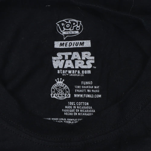 Funko Kylo Ren Star Wars Black T-Shirt, M, Unisex Adults
