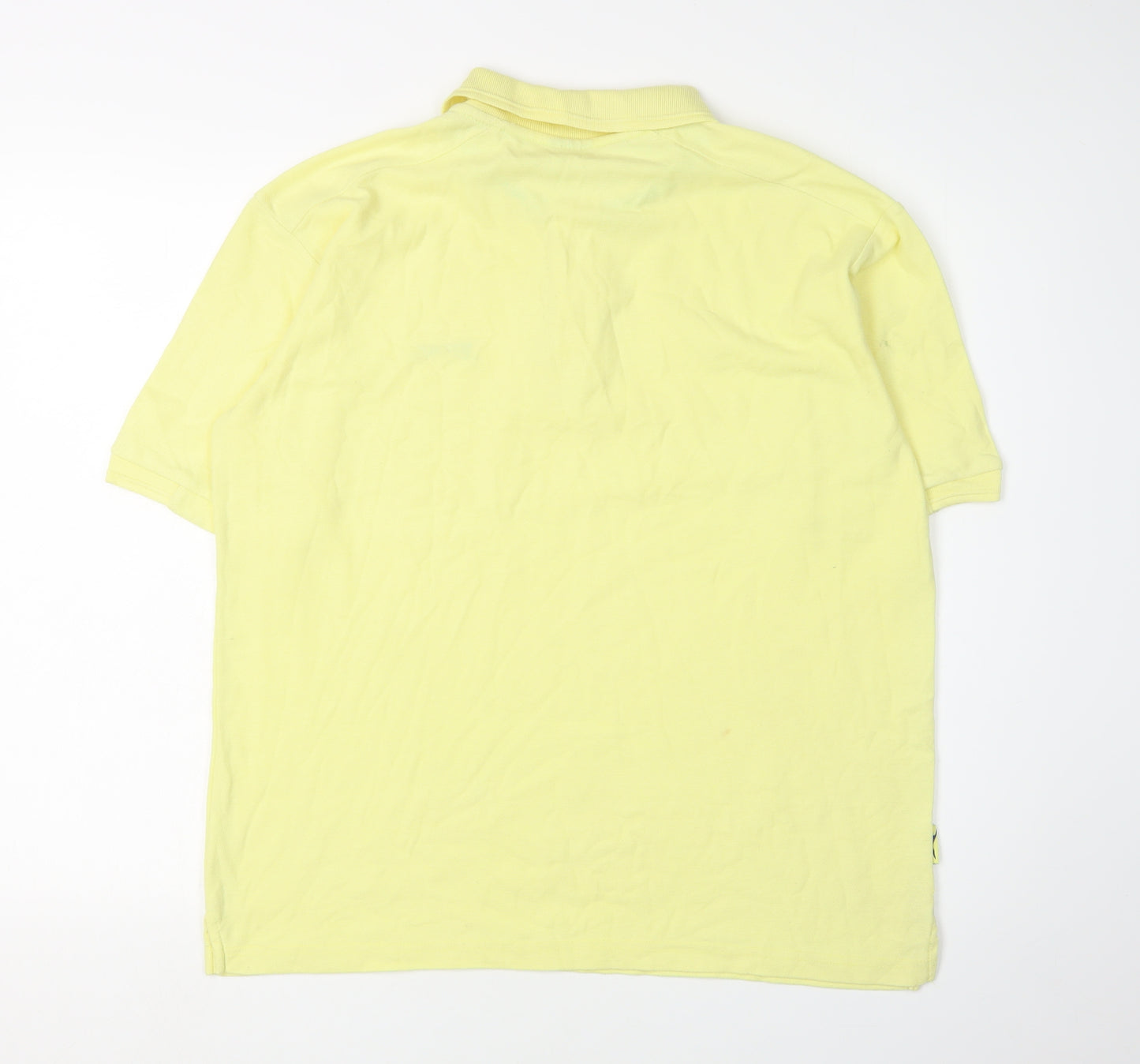 Slazenger Men's Yellow Medium Polo Short Sleeve
