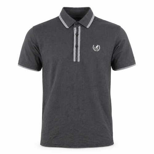 Kangol Men's Grey Polo Shirt - Small, Classic Casual Style