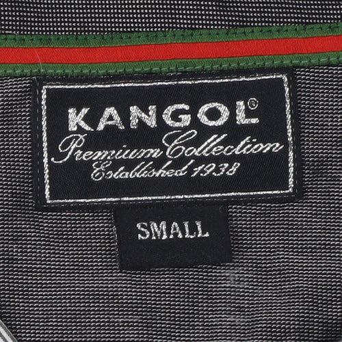 Kangol Men's Grey Polo Shirt - Small, Classic Casual Style