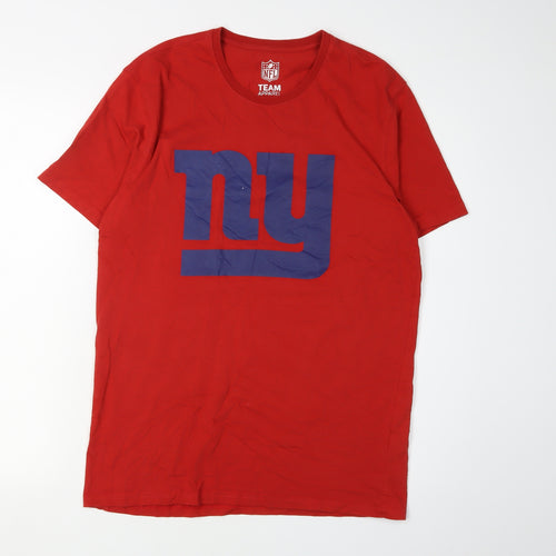 NFL Team Apparel Men's Red S Sports T-Shirt