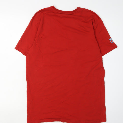 NFL Team Apparel Men's Red S Sports T-Shirt