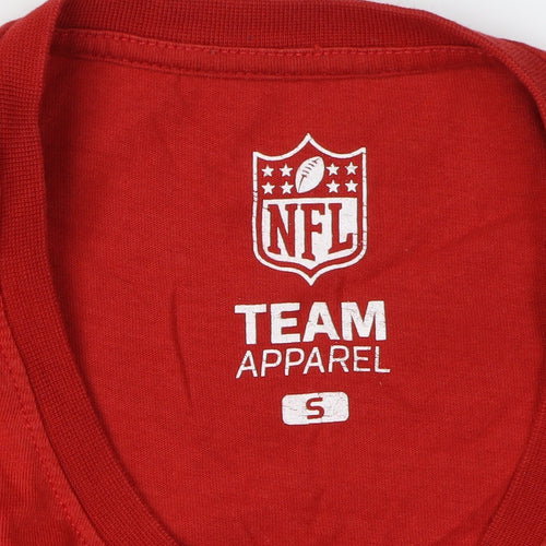 NFL Team Apparel Men's Red S Sports T-Shirt