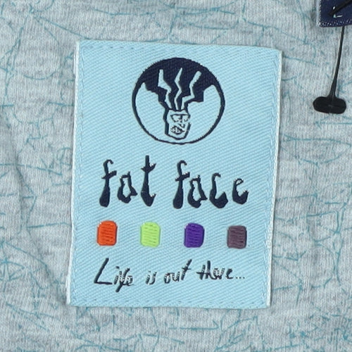 Fat Face Men's Brown Henley T-Shirt Size L