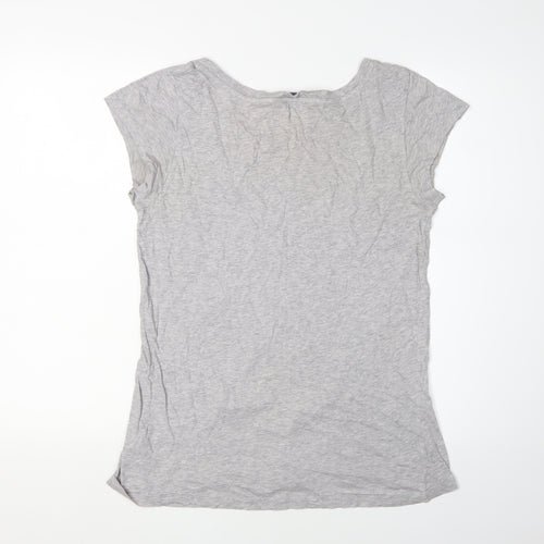 French Connection Women’s Grey Short Sleeve T-Shirt S