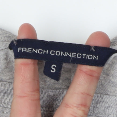 French Connection Women’s Grey Short Sleeve T-Shirt S