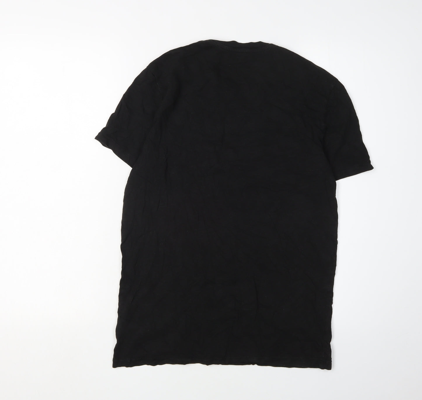 Coca-Cola Men's Black Graphic Print T-Shirt, Size S