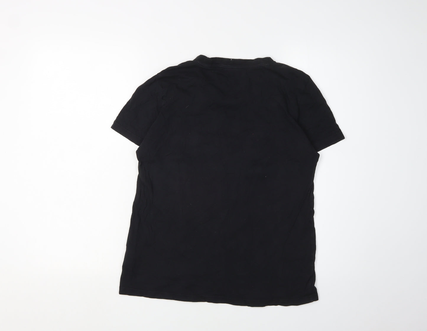 Adidas Unisex Adults Black Basic T-Shirt L