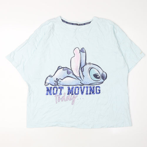 George Women's Blue Disney T-Shirt Size 16 Casual