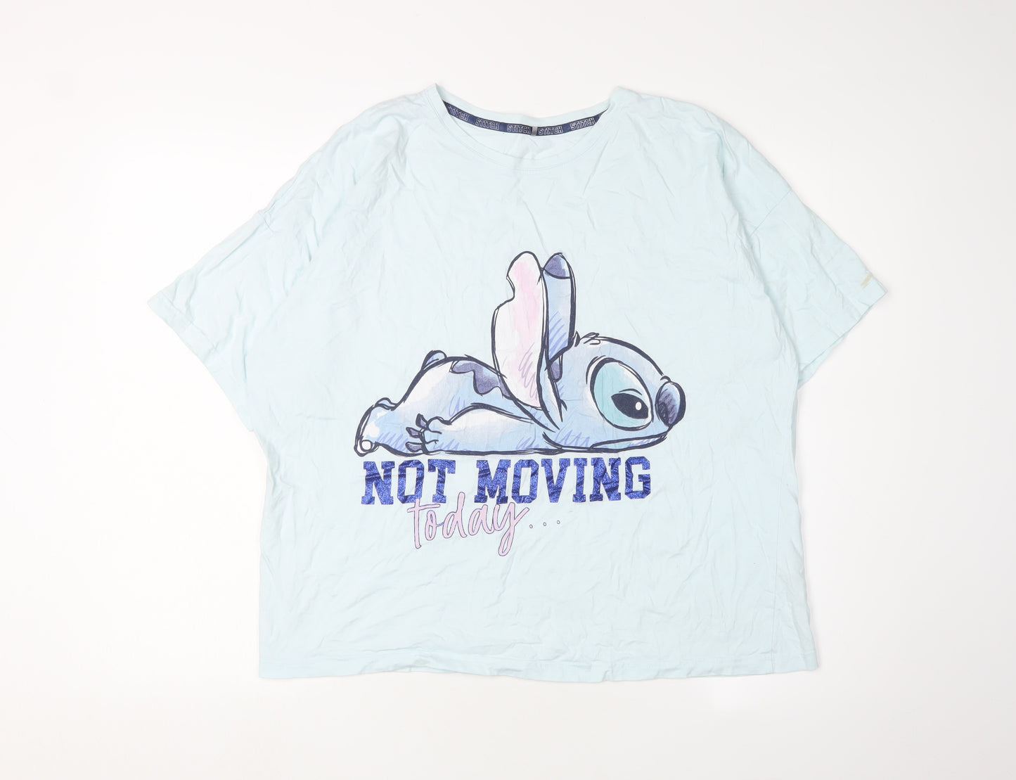 George Women's Blue Disney T-Shirt Size 16 Casual