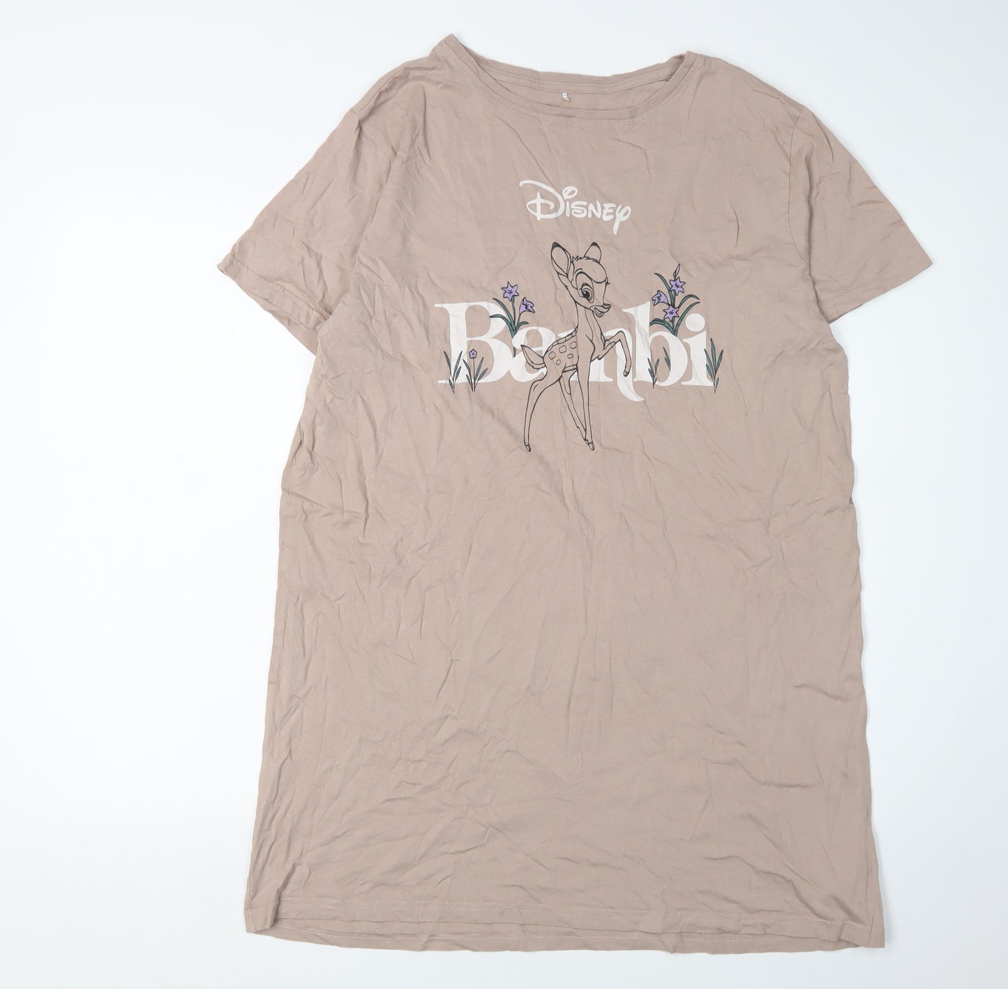 Primark Disney Bambi Brown Nightshirt M Women