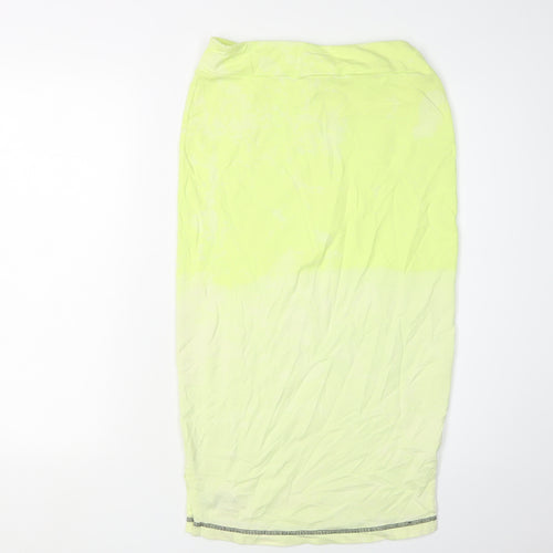 Reebok Women's Yellow Midi Skirt, Small - Casual Style