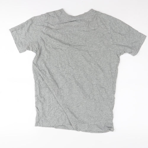 Nike Boys Grey Cotton T-Shirt Size 11-12 Years