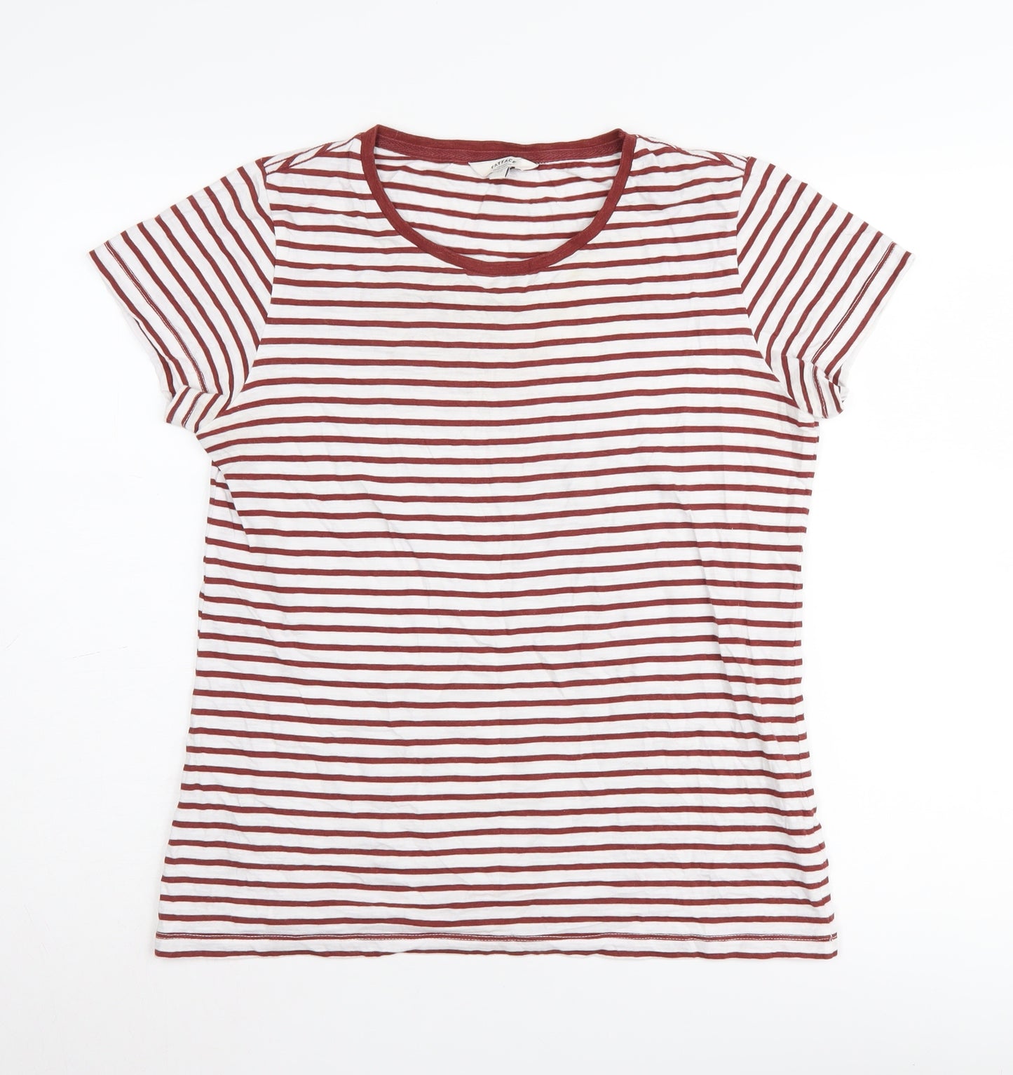 FatFace Women's Striped T-Shirt, Size 12, Multicoloured