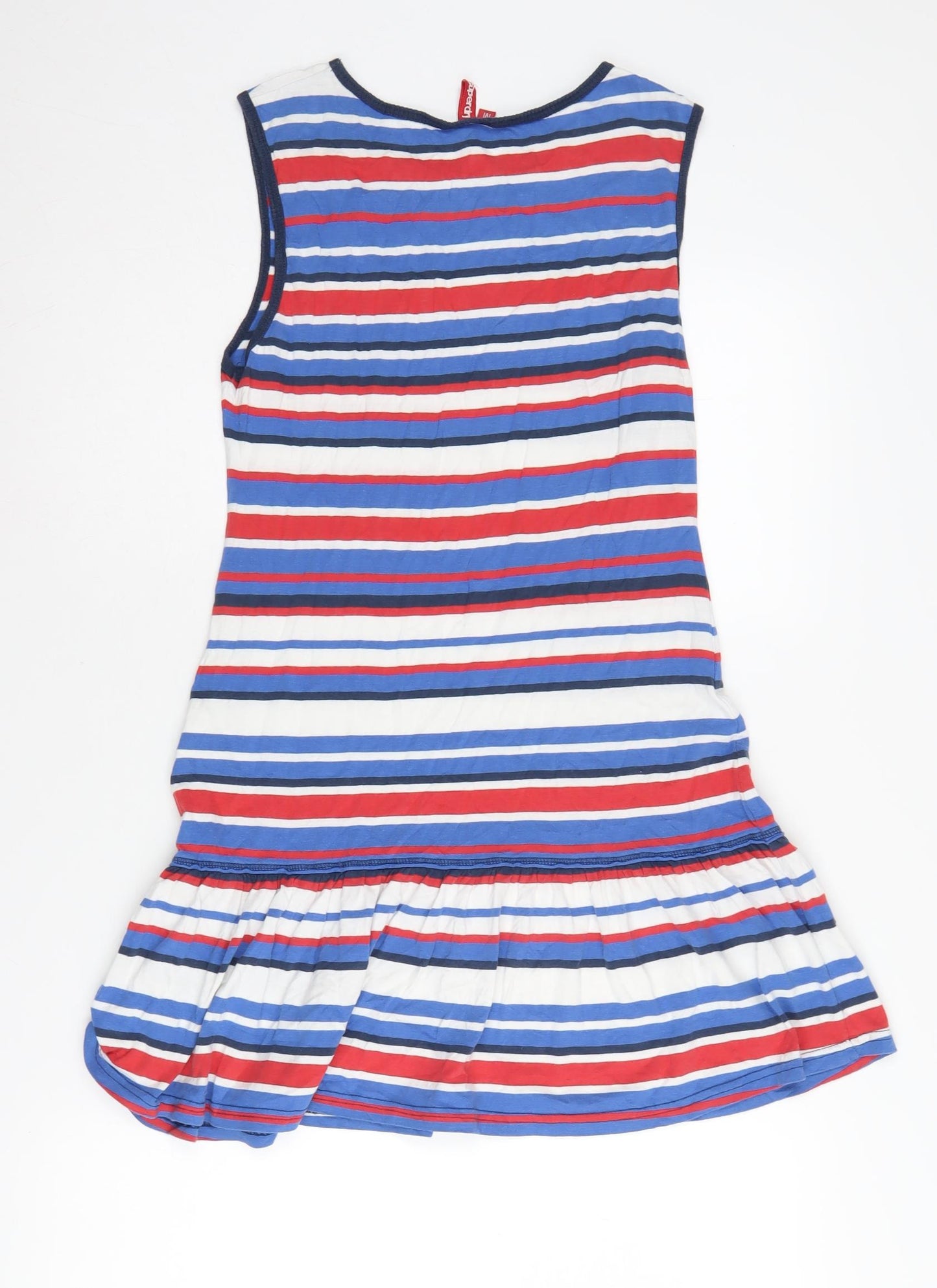 Superdry Women's Striped Cotton Dress, M, Multicoloured