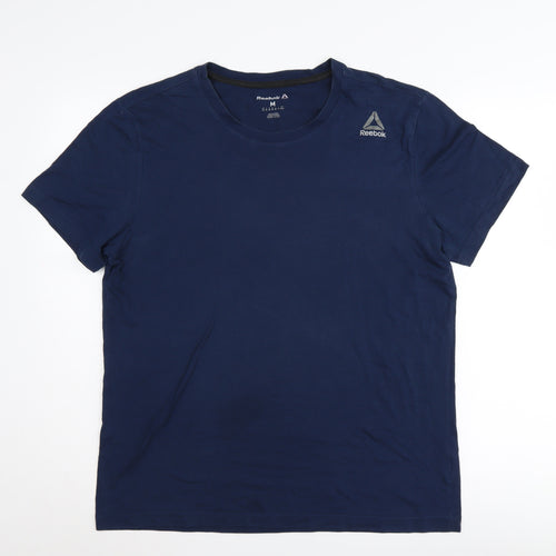 Reebok Men's Blue Medium Crew Neck T-Shirt