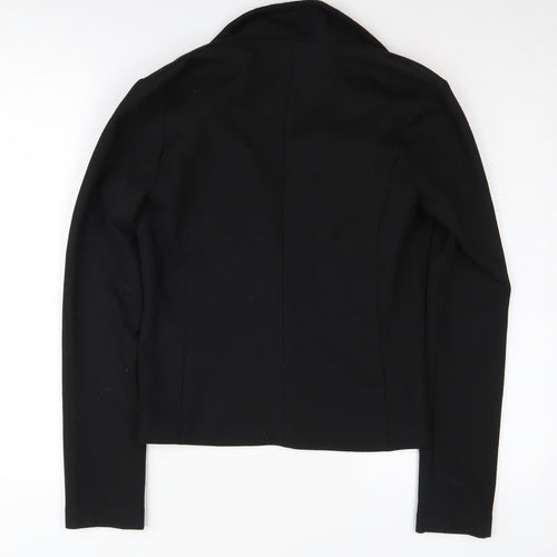 H&M Girls Black Blazer, 14Y, Lined Smart Casual Jacket