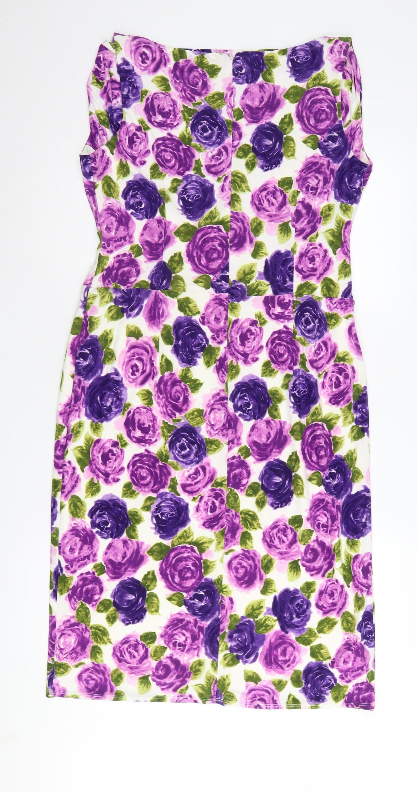 Phase Eight Women's Floral Bodycon Dress Size 16
