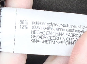 Zara Women's Brown A-Line Skirt M Button Casual