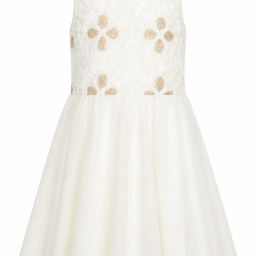 Parisian Collection Women's Ivory A-Line Party Dress