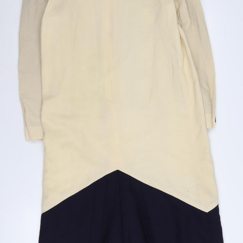 Mansfield Women's Ivory Black Shift Dress UK 14, Classic Look